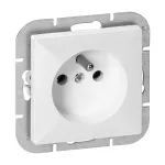 Gniazdo pojedyncze p/t 2P+Z Pearl, 16A, 250V, PT-16P, biały