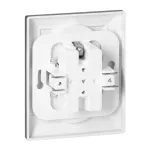 Gniazdo podwójne p/t 2x2P+Z Pearl, 16A, 250V, PT-6 P, antracyt