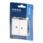 Łącznik roletowy p/t Pearl, 10A, 250V, WP-10P, biały