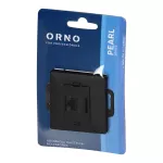 Gniazdo 1xRJ45 Cat5 Pearl, RJ45-5CAT/P1, czarny