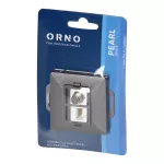 Gniazdo pojed. typu F + Gniazdo 1xRJ45 Cat6 Pearl, TV/F+RJ45/P, antracyt