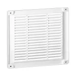 Kratka z zaślepkami 200x200, biała