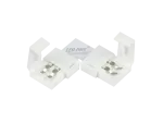 LED line łącznik do taśm LED CLICK CONNECTOR kątowy 8 mm 2 PIN Typ L