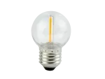 Żarówka LED E27 1W 2700K 50lm 220-240V FILAMENT G45 LITE