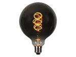 LED line PRIME żarówka LED E27 4W 1800K 150lm 220-240V FILAMENT G125 KULA RETRO VINTAGE GRAFIT ŚCIEMNIALNA