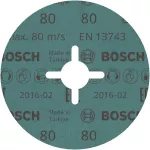 Fibrowa tarcza szlifierska R574, Best for Metal D = 115 mm; K = 80