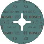 Fibrowa tarcza szlifierska R574, Best for Metal D = 125 mm; K = 80