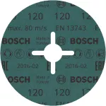 Fibrowa tarcza szlifierska R574, Best for Metal D = 125 mm; K = 120