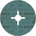 Fibrowa tarcza szlifierska R574, Best for Metal D = 125 mm; K = 60