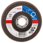 Listkowa tarcza szlifierska X551, Expert for Metal D = 125 mm; K = 120, wygięta 2608607356
