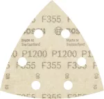 Papier ścierny F355, opakowanie 5 szt. 93 mm, 1200
