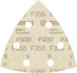 Papier ścierny F355, opakowanie 5 szt. 93 mm, 400