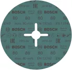 Fibrowa tarcza szlifierska R574, Best for Metal D = 180 mm; K = 80