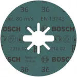 Tarcze ścierne z włókniny z systemem X-LOCK, Ø 115 mm, G 36, R574, Best for Metal, 1 szt. D= 115 mm; K= 36