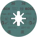 Tarcza z włókniny z systemem X-LOCK, 115 mm, G36, otwór w kształcie gwiazdki, R780 Best for Metal + Inox 115 x 22,23 mm, G36