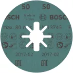Tarcza z włókniny z systemem X-LOCK, 115 mm, G 50, otwór w kształcie gwiazdki, R780 Best for Metal + Inox 115 x 22,23 mm, G50