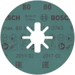 Tarcza z włókniny. z systemem X-LOCK, 115 mm, G 80, otwór w kształcie gwiazdki, R780 Best for Metal + Inox 115 x 22,23 mm, G80