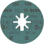 Tarcza z włókniny z systemem X-LOCK, 115 mm, G 100, otwór w kształcie gwiazdki, R780 Best for Metal + Inox 115 x 22,23 mm, G100