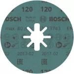 Tarcza z włókniny. z systemem X-LOCK, 125 mm, G 230, otwór w kształcie gwiazdki, R780 Best for Metal + Inox 125 x 22,23 mm, G125