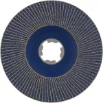 Tarcze listkowe z systemem X-LOCK, wersja prosta, płyta z tworzywa, Ø 125 mm, G 120, X571, Best for Metal, 1 szt. D= 125 mm; G= 120, proste