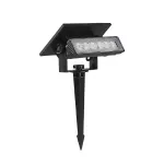 0.9W Oprawa Ogrodowa 2w1 montaż na ścienny i wbijana / Barwa:3000K / Bateria: 3.7V, Li-ion 1200mAh