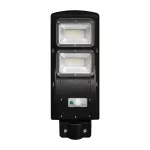8W Lampa uliczna solarna z czujnikiem ruchu / Barwa:6000K / Obudowa: Czarna