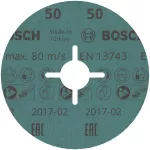 Fibrowa tarcza szlifierska R780, Best for Metal + Inox 115 x 22,23 mm, G50
