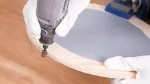0430JA DREMEL Pierścień szlifierski z trzpieniem gruboziarnistym 6,4 mm - 2 szt