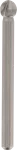 0192JA DREMEL Frez szybkotnący głowica kulkowa 4,8 mm-2szt