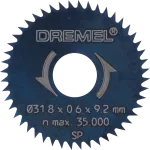 0546JB DREMEL Tarcza do minipilarki do cięcia wzdłużnego/poprzecznego 31,8 mm -2szt