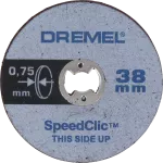 S409JB DREMEL Zestaw tarcz SCLIC /5 tarcz do cięcia 38mm, 0,75mm/