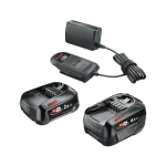 Zestaw bateria + ładowarka Starter Set 18V (1x2,0Ah + 1x 4,0Ah + AL18V-20)