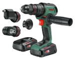 AdvancedImpact 18V-80 Quicksnap (2x 2,5 Ah) + AL18V-44 (Set - 3 attachments)