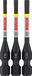 Bit PRO Torx Impact, T10, T15, T20, 55 mm, 3 szt.
