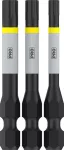 Bit PRO Torx Impact, T25, T30, T40, 55 mm, 3 szt.