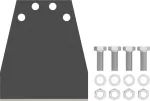 PRO SDS max Floor Scraper, 152 mm