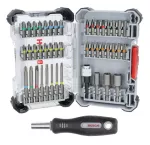 2607017732 45 pcs Pick and Click screwdriver bit set with handle display version