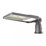 50W Lampa uliczna LED z regulowanym uchwytem Seria-ST / Chip SAMSUNG / Barwa:4000K / Obudowa: Szara