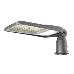 100W Lampa uliczna LED z regulowanym uchwytem Seria-ST / Chip SAMSUNG / Barwa:4000K / Obudowa: Szara