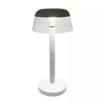 3W Lampka nocna LED zasilana bateryjnie/ Ściemnianie przez dotyk / Bateria 1800mAh / Barwa:3w1 / Obudowa: Biała