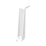 uchwyt mocujący do kanału płaskiego 220x90 mm, biały
