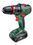 Wiertarko-wkrętarka udarowa akumulatorowa AdvancedImpact 18 (1x2,5 Ah) + charger AL 1830 CV (Set - 3 attachments)