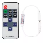 Sterownik led mono kolorowy RF DT-02 MINI 72W bez baterii, 5-24V DC 6A