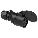 Gniazdo przenośne TURBO SHARK 32A 3P+Z+N 400V 50/60Hz 6H IP44, seria MIDNIGHT