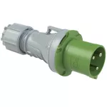 Wtyczka przenośna POWER TWIST 63A 2P+Z >50=500V 100-300Hz 10h IP44