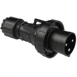 Wtyczka przenośna POWER TWIST 63A 2P+Z 230V 50/60Hz 6h IP66/67, seria MIDNIGHT