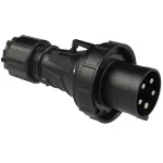 Wtyczka przenośna POWER TWIST 63A 3P+Z+N 400V 50/60Hz 6h IP66/67, seria MIDNIGHT