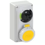 Gniazdo tablicowe z wyłącznikiem 16A 3P+Z 110V 50/60Hz 4h IP67