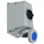 Gniazdo stałe z wyłącznikiem 63A 3P+Z+N 230V 50/60Hz 7h IP66/67