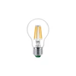 Żarówka LED Philips MASTER klasa A 2.3W zamiennik 40W 485lm 3000K LEDBulbND2.3-40W E27 830 A60 CL G UE Szkło przezroczyste 5 lat gwar